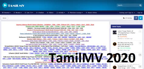 tamilmv. one  Unfortunately for users of TamilMV, the website falls under the torrent site category due to which it is highly likely that the